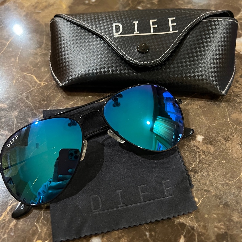 DIFF aviator sunglasses